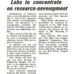 Article about labs focusing on research and development in India.